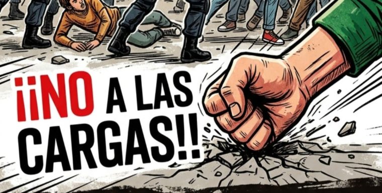 ¡Basta de represión en las Aulas! USTEA denuncia la brutal e injustificada carga policial en la Universidad Complutense de Madrid!