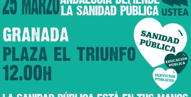 Andalucía defiende la SANIDAD PÚBLICA
