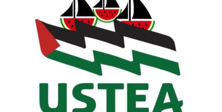 USTEA denuncia la política criminal de Israel contra la Global Sumud Flotilla
